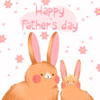 Happy Father's Day Flowers Card