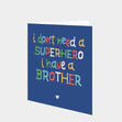 Superhero Brother Card