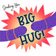 Sending You A Big Hug Embracing Cat Paws
