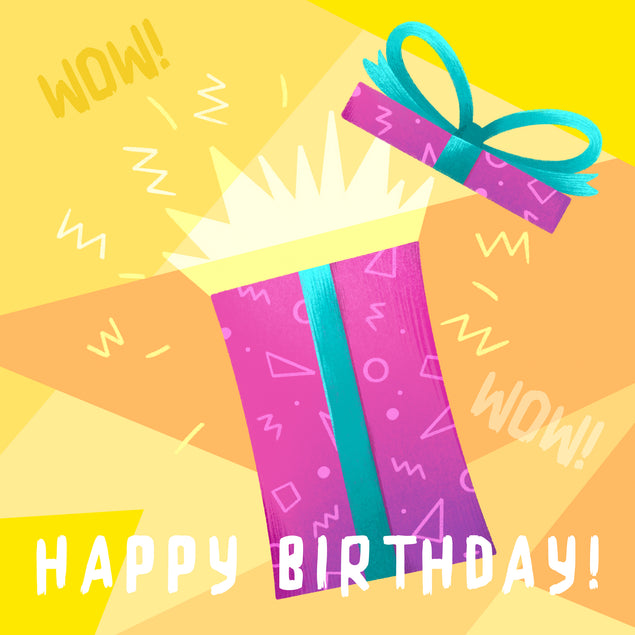 Happy Birthday Surprise Gift