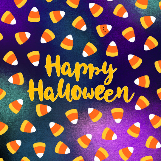 Colorful Sweets Happy Halloween