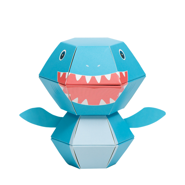 Sharkie Personalised 3D Pop-up Confetti Wild Card