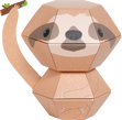 Cute Sloth 3D Pop-up Wild Card Character Boomf Confetti Greeting Card
