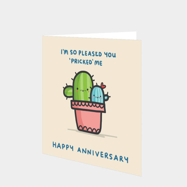 So Pleased You Pricked Me Card