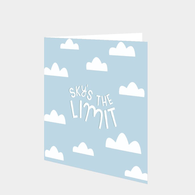 Sky's The Limit Card