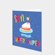 Son Super Duper Card Greeting Card - 2