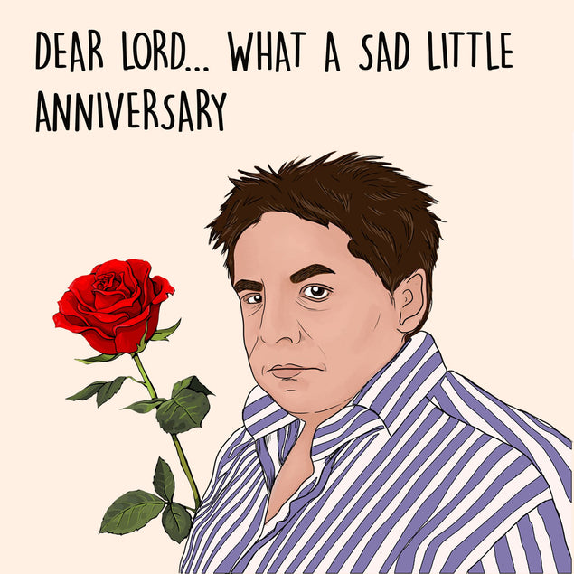 What A Sad Little Anniversary Card