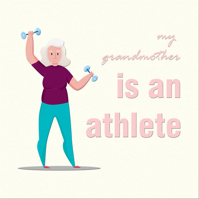 Grandmother Athlete Card