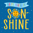Happy Birthday Son-shine Card