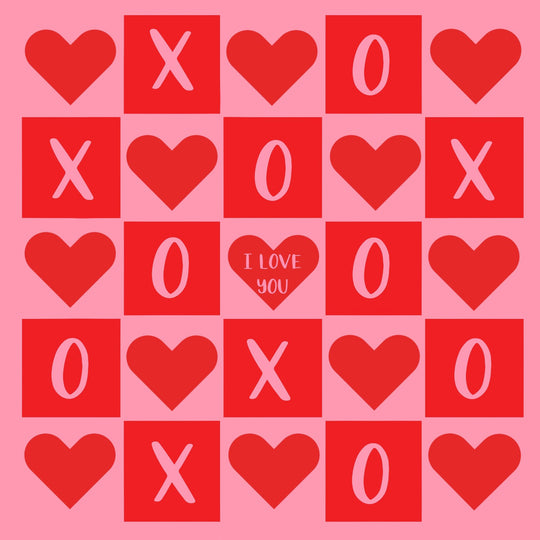 I Love You XOXO Card