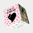 The Best Cat Mum Ever! Bomb 3D Cube Card