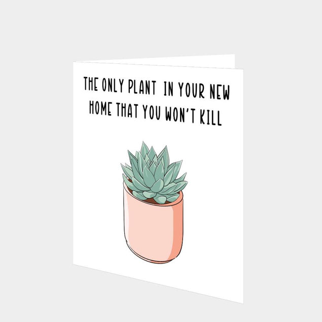 The Only Plant In Your New Home You Won't Kill Card
