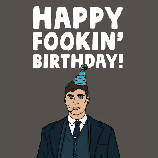 Peaky Blinders Birthday Card