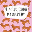 Sausage Fest Card