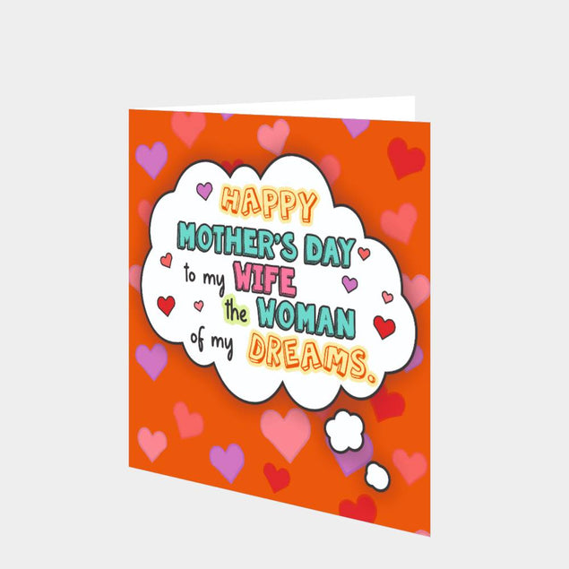 The Woman Of My Dreams Card