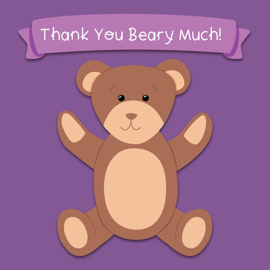 Thank You Beary Much Card