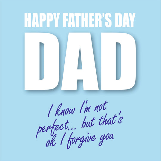 I Know I'm Not Perfect... Card