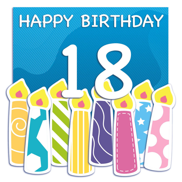Happy 18th Birthday Card