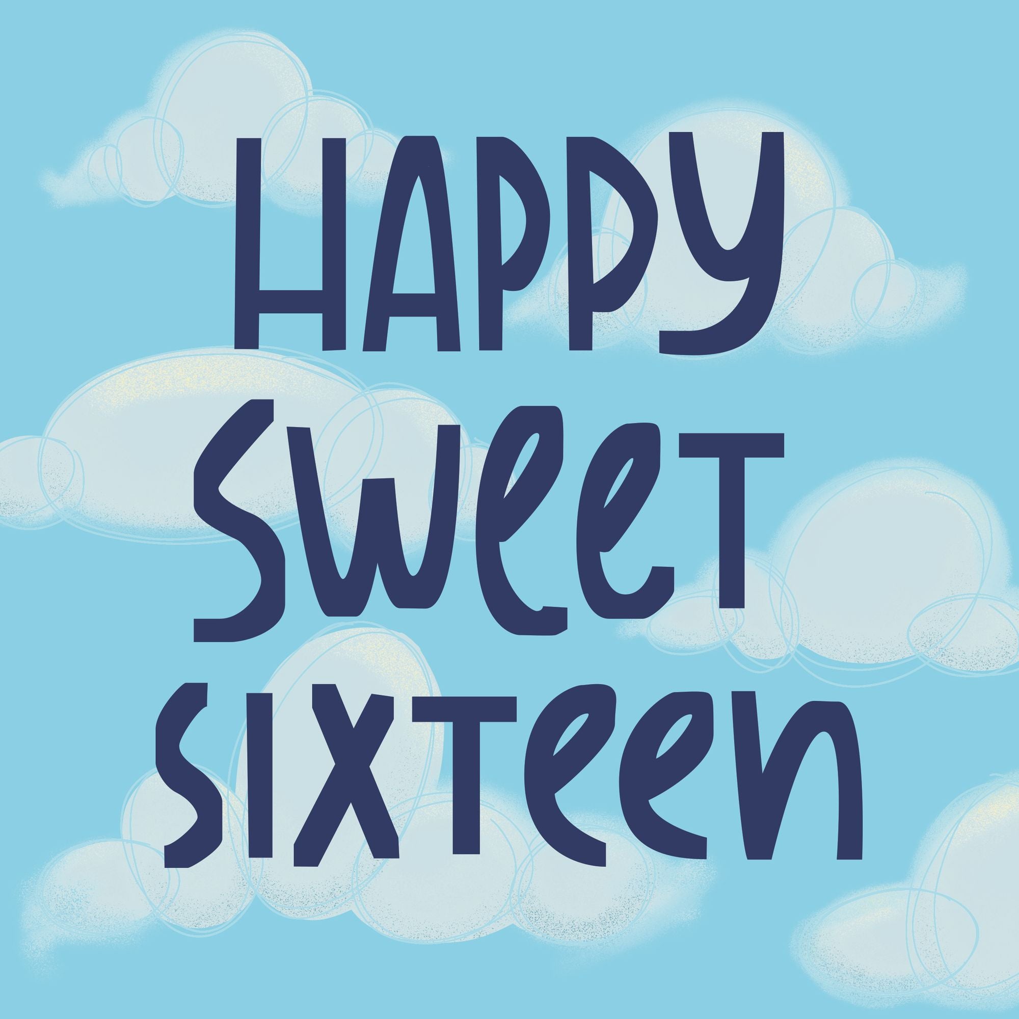 Happy Sweet Sixteen Card – Boomf