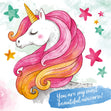 My Most Beautiful Unicorn Card