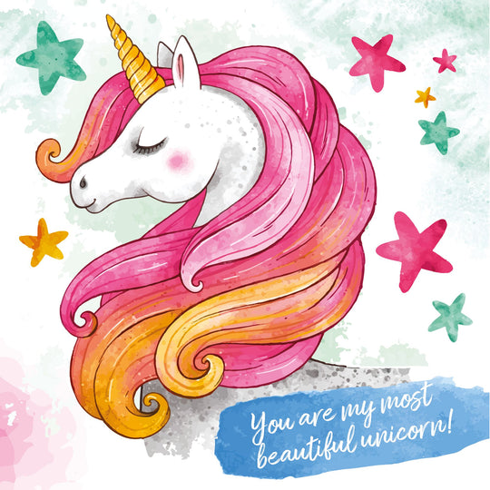 My Most Beautiful Unicorn Card