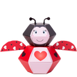 Love Bug Ladybird 3D Pop-up Wild Card Character Boomf Confetti Greeting Card