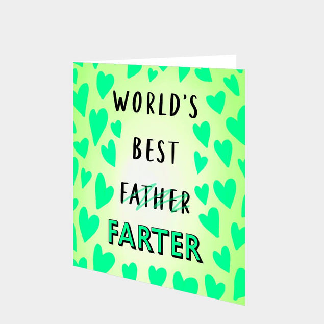 World's Best Farter Card