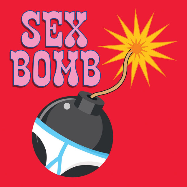 Sex Bomb Bomb 3D Cube Card