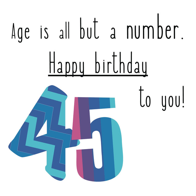 Happy 46th Birthday To You! Card