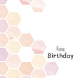 Honeycomb Birthday Card