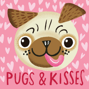 Pugs & Kisses Card