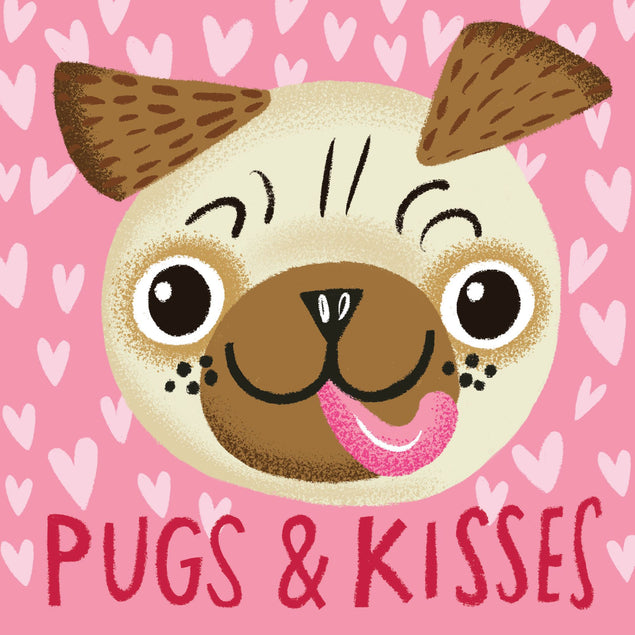 Pugs & Kisses Card