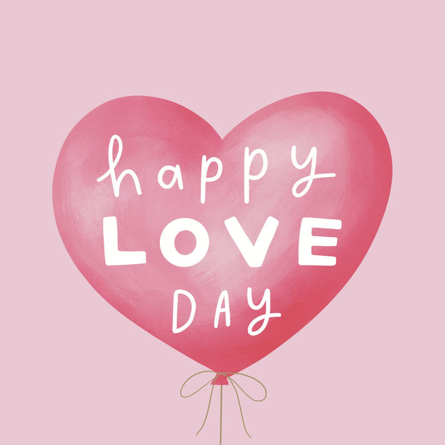 Happy Love Day Heart Card