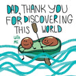 Dad Avocado Thank You Card