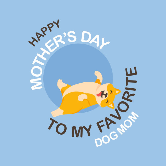 To My Favorite Dog Mom Shiba Inu Bomb 3D Cube Card