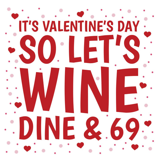Wine Dine 69 Card