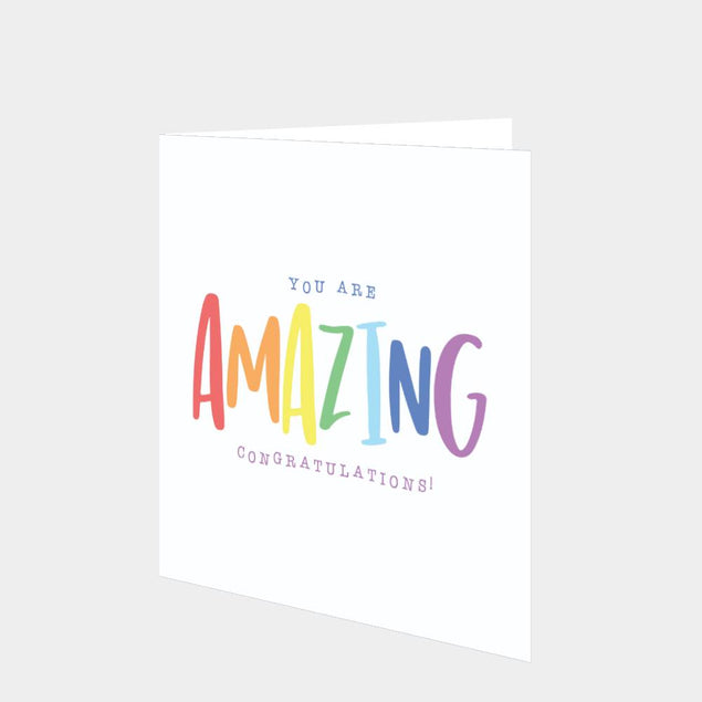 You Are Amazing Card
