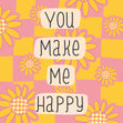Happy Flowers Card