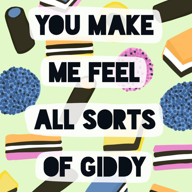 All Sorts of Giddy Card