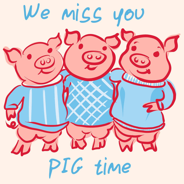 Pig Time Card
