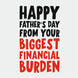 Financial Burden Card