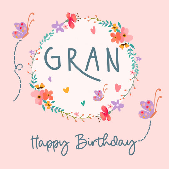 Gran Happy Birthday Card